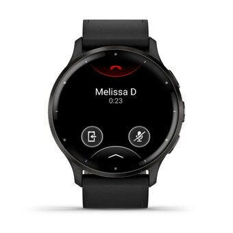  Smart-часы Garmin Venu 3 (010-02784-52) кожаный ремешок 45мм черный 