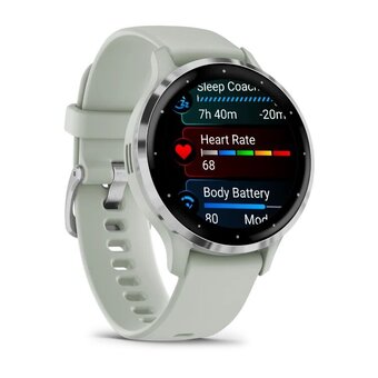  Smart-часы Garmin Venu 3s (010-02785-01) 41мм серо-зеленый 