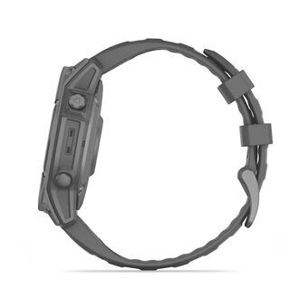  Smart-часы Garmin Fenix E, 47мм, 1.4" 010-03025-01 черный/серый 