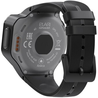  Smart-часы ELARI KP-4GR-M-BLK 1.3" черный/черный 