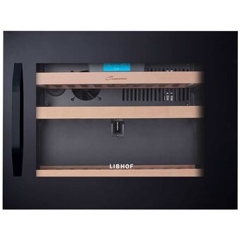  Встраиваемый шкаф винный Libhof CK-21 Black 