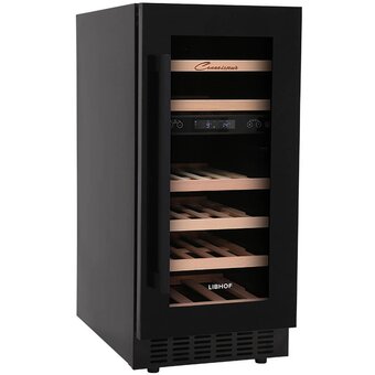  Встраиваемый шкаф винный Libhof CXD-28 Black 