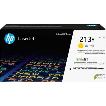  Тонер-картридж HP W2132Y 213Y Extra High Yield, жёлтый Yellow Original LaserJet Toner Cartridge 
