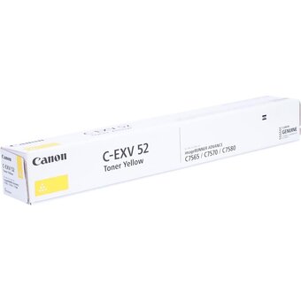  Тонер Canon 1001C002 C-EXV 52 Toner Yellow 