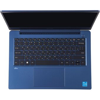  Ноутбук HORIZONT H-book 14 MAK4 (T52E4W) 14", 2023, IPS, Intel Core i5 1155G7 2.5ГГц, 4 ядра, 8ГБ DDR4, 512ГБ SSD, Intel Iris Xe graphics, Win11H 
