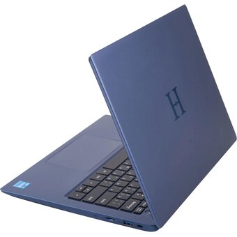  Ноутбук HORIZONT H-book 14 MAK4 (T52E4W) 14", 2023, IPS, Intel Core i5 1155G7 2.5ГГц, 4 ядра, 8ГБ DDR4, 512ГБ SSD, Intel Iris Xe graphics, Win11H 