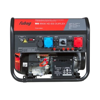  Генератор бензиновый FUBAG BS 8500 XD ES Duplex (641090) 380/220 В, 8.5кВт, с АКБ 