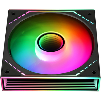  Кулер Thermalright TL-M12-S, ARGB (120x124x25mm, 4-pin PWM, 47.6CFM, 23.2dBA, 1500RPM, Black) 
