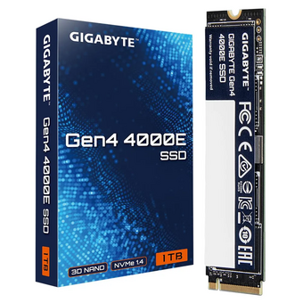  SSD Gigabyte G440E1TB M.2 2280 1TB Gen4 4000E PCI Express 4.0x4, NVMe 1.4, 4000/3900, MTBF 1.5M, 3D NAND, 320TBW, RTL 