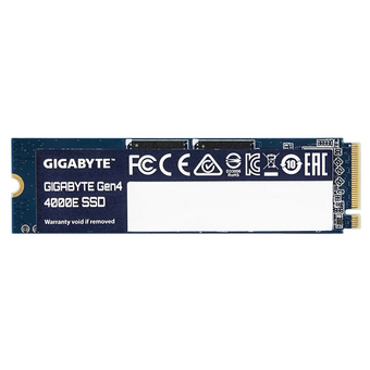  SSD Gigabyte G440E500G M.2 2280 500GB Gen4 4000E PCI Express 4.0x4, NVMe 1.4, 3600/3000, MTBF 1.5M, 3D NAND, 300TBW, RTL 