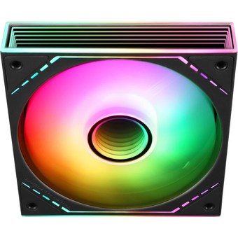 Кулер Thermalright TL-M12-S, ARGB (120x124x25mm, 4-pin PWM, 47.6CFM, 23.2dBA, 1500RPM, Black) 