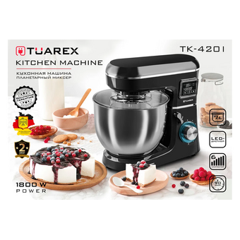  Миксер планетарный Tuarex TK-4201 (90445) черный 