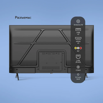  Телевизор BQ 40FS36B Black 