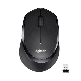  Мышь беспроводная Logitech M330s Silent Plus Black 910-006513 