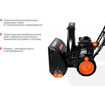  Снегоуборщик Gigant SP-7-610ES 