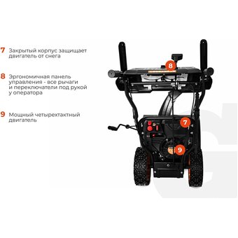  Снегоуборщик Gigant SP-7-610ES 