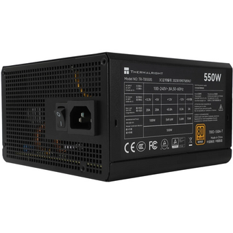  Блок питания Thermalright TR-TB550S 550W 80+ Bronze (ATX, 3, Non-modular, 1x24(20+4)pin 550mm, 1xCPU*2 8(4+4)pin 600+150mm, 1xPCIe 8(6+2)pin 450mm) 