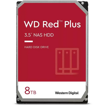  HDD Western Digital Red Plus WD80EFZZ, 8TB, SATA3, 256MB, 5400 rpm 3.5" 