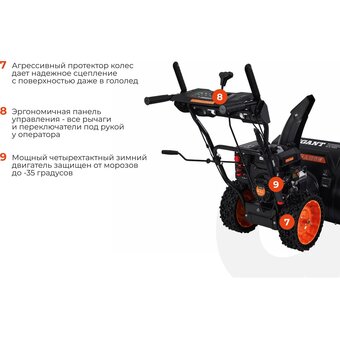  Снегоуборщик Gigant SP-8-710ES 