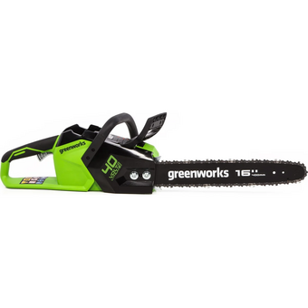  Цепная пила GreenWorks 2005807USB2 аккумуляторная с АКБ 2Ач c USB и ЗУ 