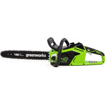  Цепная пила GreenWorks 2005807USB2 аккумуляторная с АКБ 2Ач c USB и ЗУ 