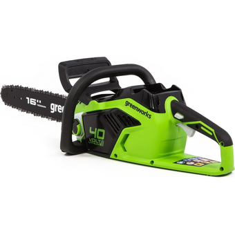  Цепная пила GreenWorks 2005807USB2 аккумуляторная с АКБ 2Ач c USB и ЗУ 