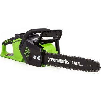  Цепная пила GreenWorks 2005807USB2 аккумуляторная с АКБ 2Ач c USB и ЗУ 