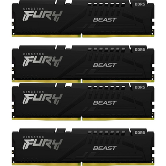  ОЗУ Kingston Fury Beast KF552C40BBK4-128 DDR5 - 4x 32ГБ 5200МГц, DIMM, Ret 