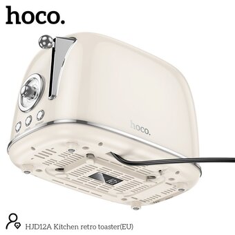  Тостер HOCO HJD12A белый 