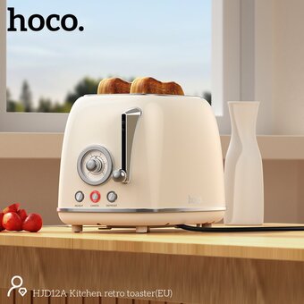  Тостер HOCO HJD12A белый 