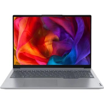  Ноутбук Lenovo Thinkbook 16 G6 IRL (21KH00E8AK) Core i7 13700H 16Gb SSD512Gb Intel Iris Xe graphics 16" IPS WUXGA (1920x1200) noOS grey WiFi BT Bag 