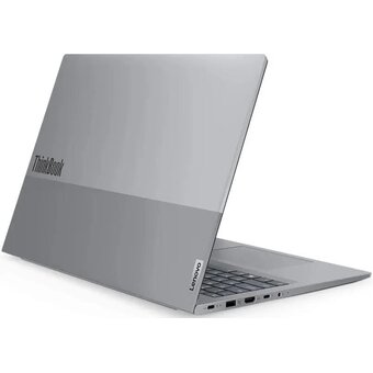  Ноутбук Lenovo Thinkbook 16 G6 IRL (21KH00E8AK) Core i7 13700H 16Gb SSD512Gb Intel Iris Xe graphics 16" IPS WUXGA (1920x1200) noOS grey WiFi BT Bag 