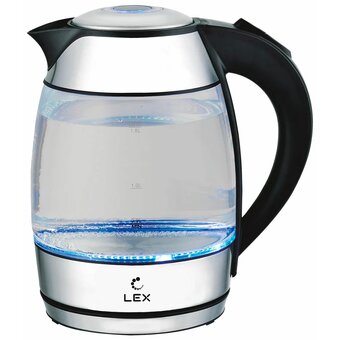  Электрочайник LEX LX3006-1 черный 