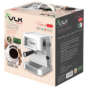  Кофеварка VLK Venice 6005 белый 