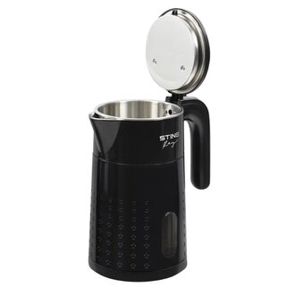  Электрочайник STINGRAY ST-KT3010A (42582) черный металлический 