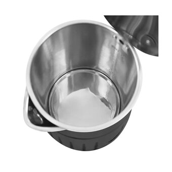 Электрочайник STINGRAY ST-KT3010A (42582) черный металлический 