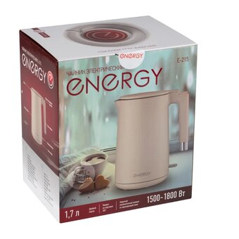 Электрочайник Energy E-215 (164158) бежевый 