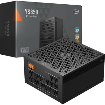  Блок питания PcCooler P5-YS850-G1F 850W 80+ Gold (ATX, 3.1, Full modular, 1x24(20+4)pin 610mm, 2xCPU 8(4+4)pin 700mm, 2xPCIe*2 8(6+2)pin 750mm) 