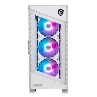  Корпус MSI MPG Velox 100R White (306-7G18W22-809) MidiTower (EATX, 2xUSB 3.0, 1xType C, 4x120mm ARGB Fan) 