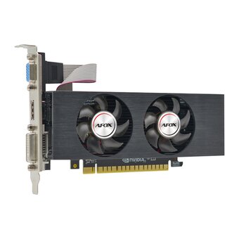  Видеокарта Afox GTX750 4GB (AF750-4096D5L4-V4) GDDR5 128bit VGA DVI HDMI 2Fan LP RTL 