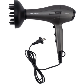  Фен POLARIS PHD2600ACi Salon Hair серый/графитовый 