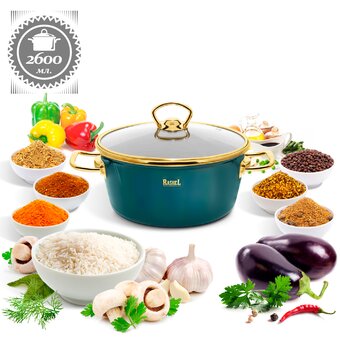  Кастрюля Rashel R0420 