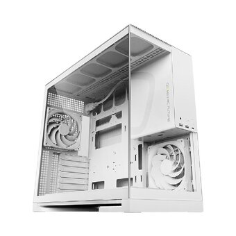  Корпус Geometric Future Model 5 White with fans (1AM5WKWT01100) / mid tower, E-ATX / 5x140mm ARGB fans 