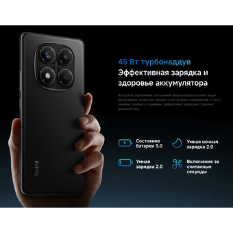  Смартфон Xiaomi Redmi Note 14 Pro 12/512 Black EU 