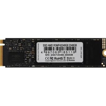  SSD AMD Radeon R3MP42048G8 2TB PCIe 4.0 x4 M.2 2280 