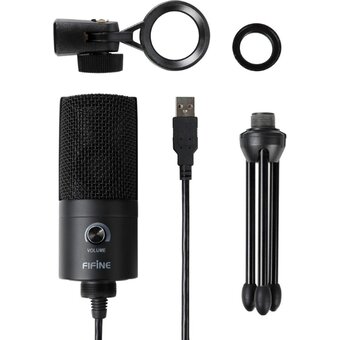  Микрофон Fifine K669B черный 