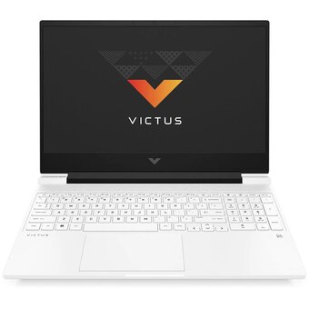  Ноутбук HP Victus 15-fa1033nn (A0MY5EA) Core i5 12500H 16Gb SSD512Gb NVIDIA GeForce RTX4060 8Gb 15.6" IPS FHD (1920x1080) Free DOS white WiFi BT Cam 