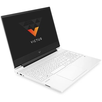  Ноутбук HP Victus 15-fa1033nn (A0MY5EA) Core i5 12500H 16Gb SSD512Gb NVIDIA GeForce RTX4060 8Gb 15.6" IPS FHD (1920x1080) Free DOS white WiFi BT Cam 