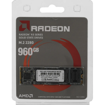  SSD AMD Radeon R3MS0960G8 960GB SATA mSATA 