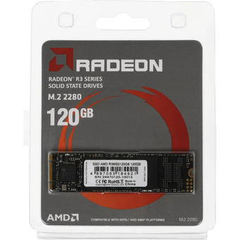  SSD AMD Radeon R3MS0120G8 120GB SATA mSATA 
